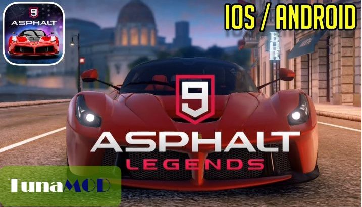 アスファルト9 Asphalt 9 Legends チート Mod のやり方解説 Tunamod